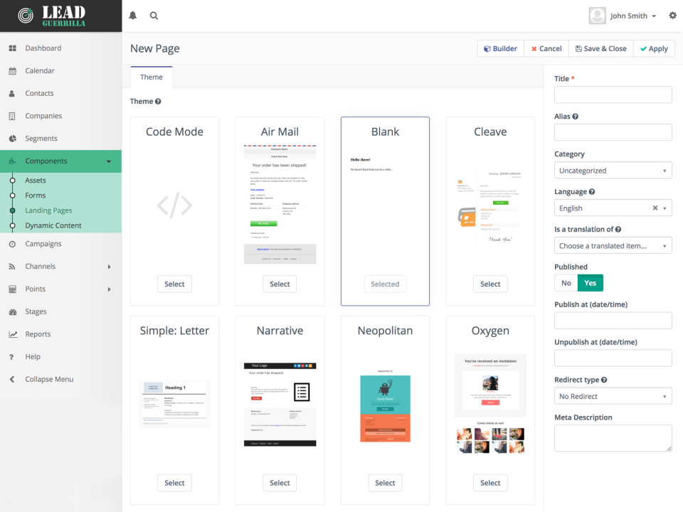 screenshot of Lead Guerrilla